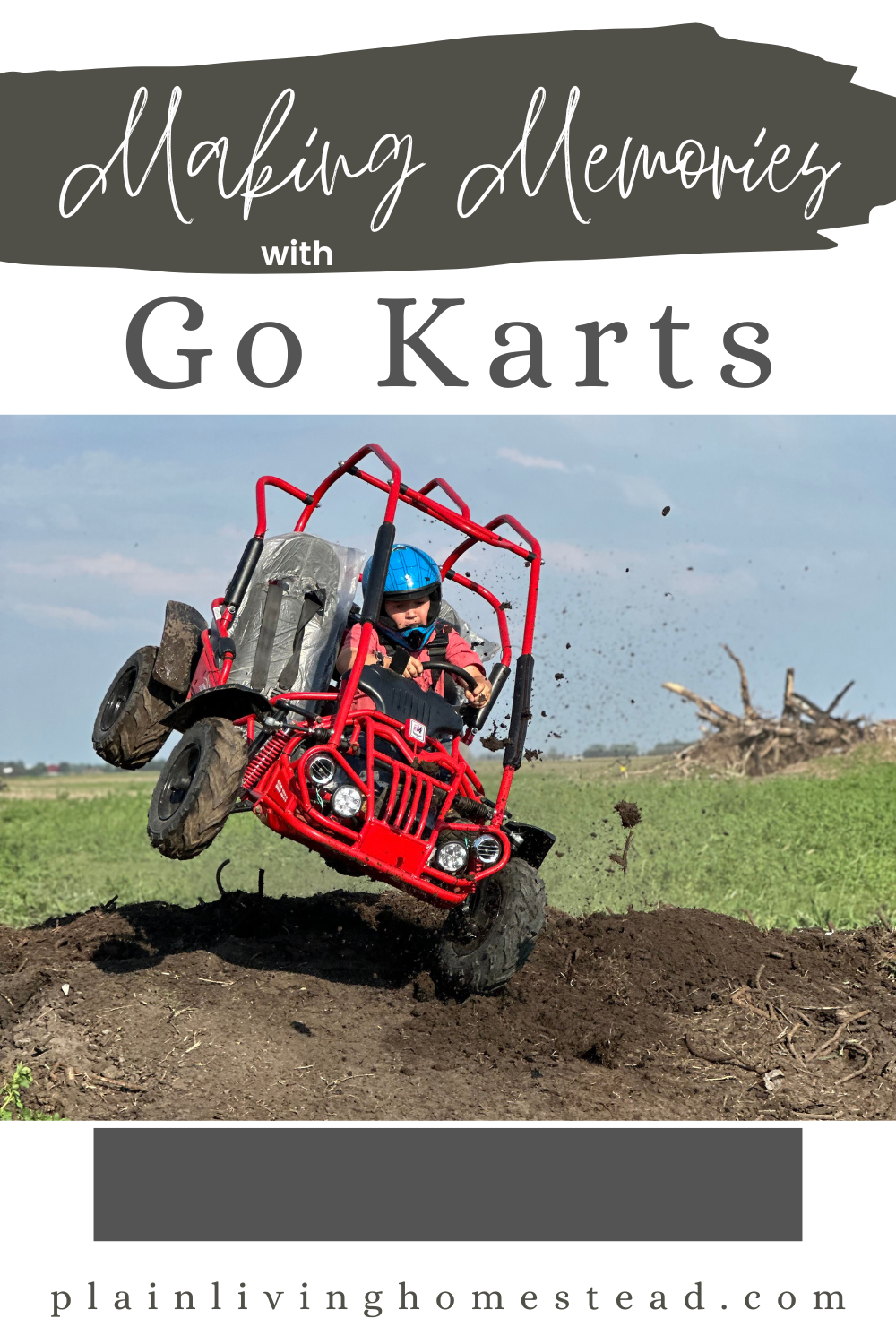 Fast Toys in Slow Living: Go Kart Track DIY