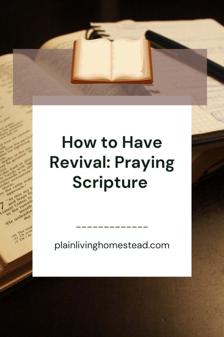 Bible Study: How to Have Revival