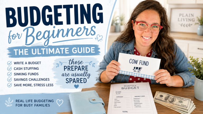 The Ultimate Cash Envelope Budget System Guide for Beginners (With Free Printables)